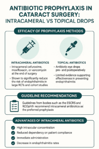 Antibiotic Prophylaxis in Cataract Surgery (Latest Research)