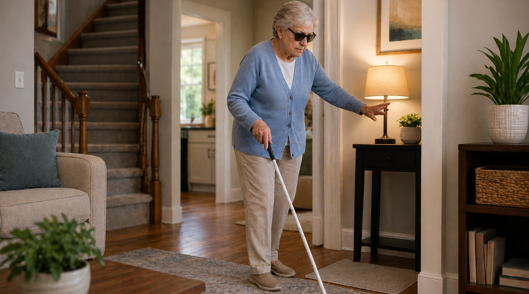 How Does Vision Loss Affect Mobility Inside the Home?